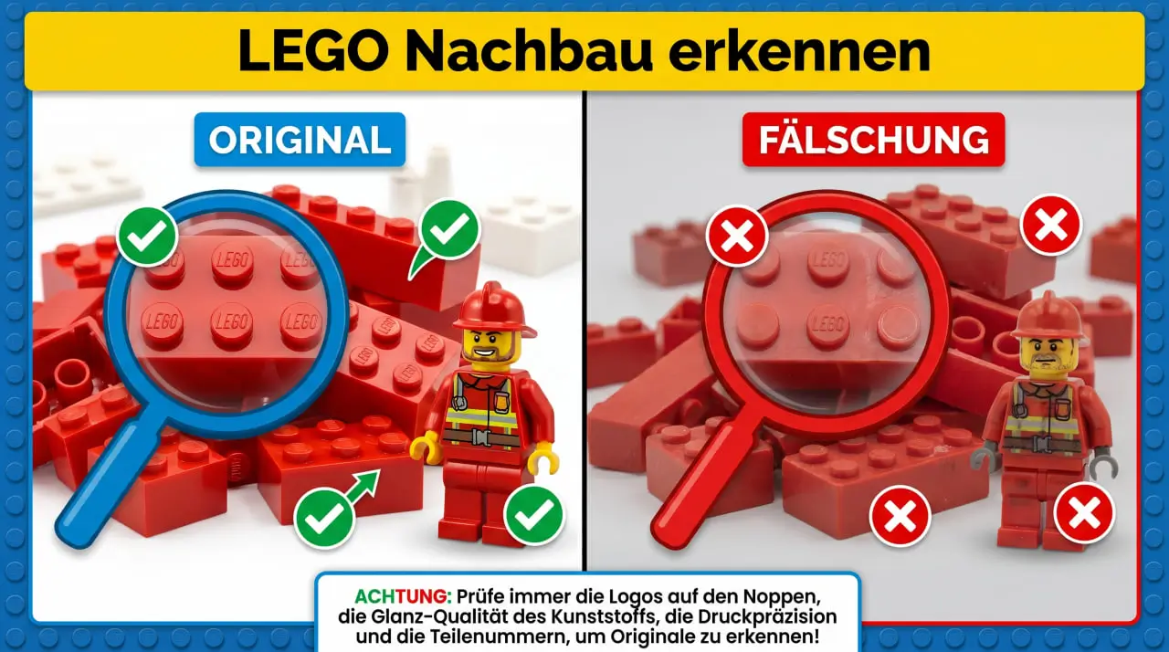 LEGO Nachbau erkennen 2026 — Klone und Plagiate identifizieren